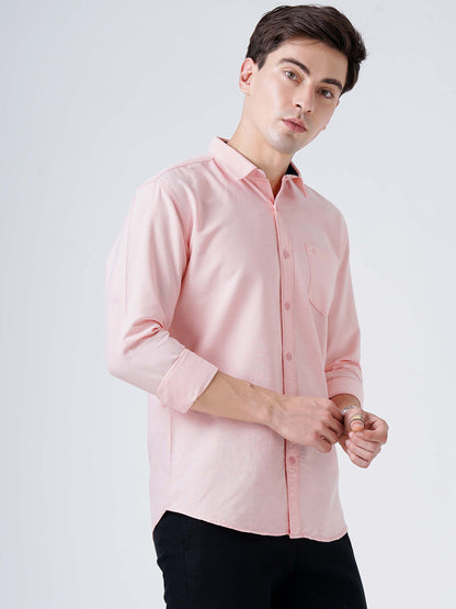 Clam Shell Solid Shirt for Men 