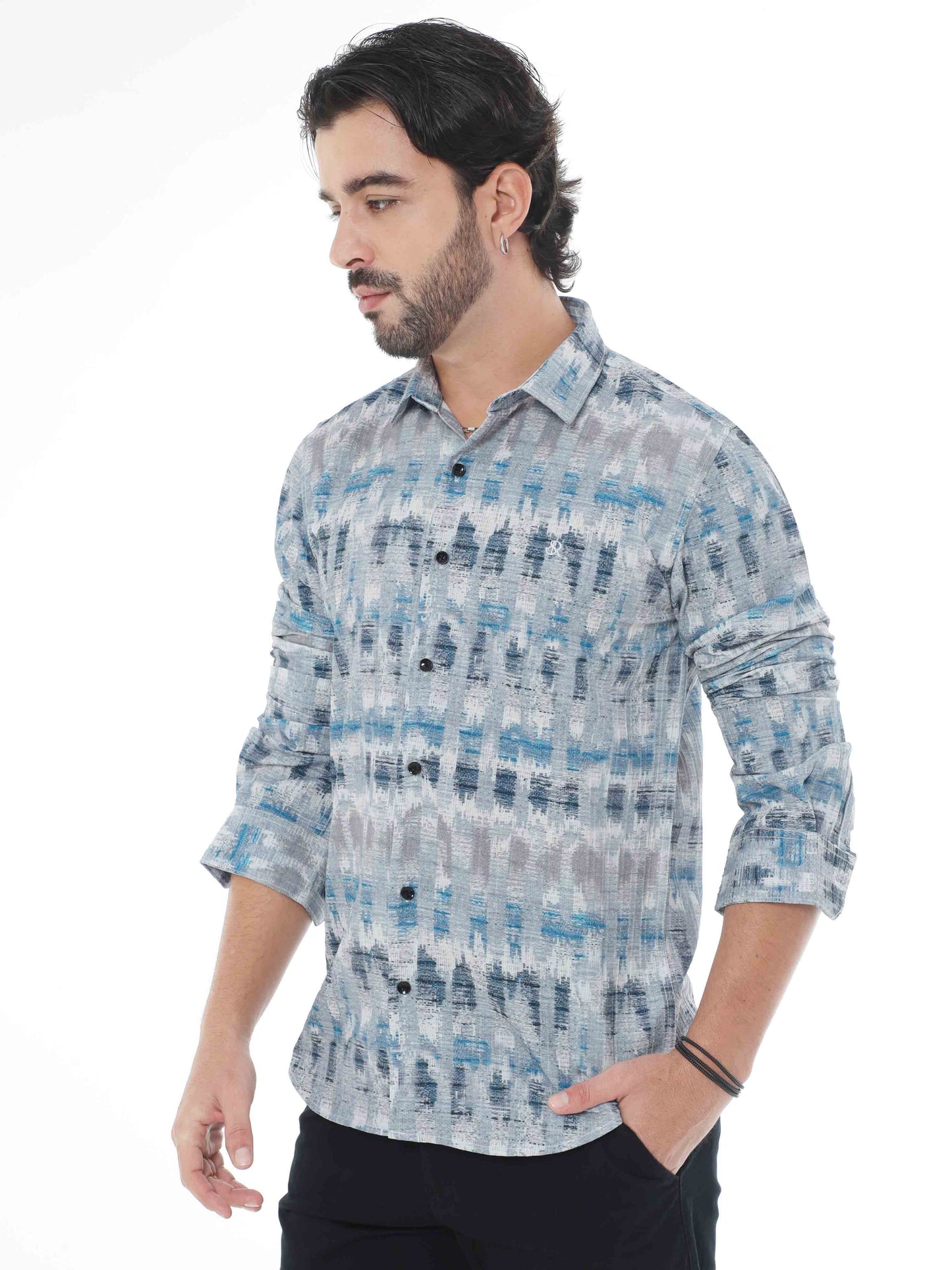 Blue Jay Print Shirt