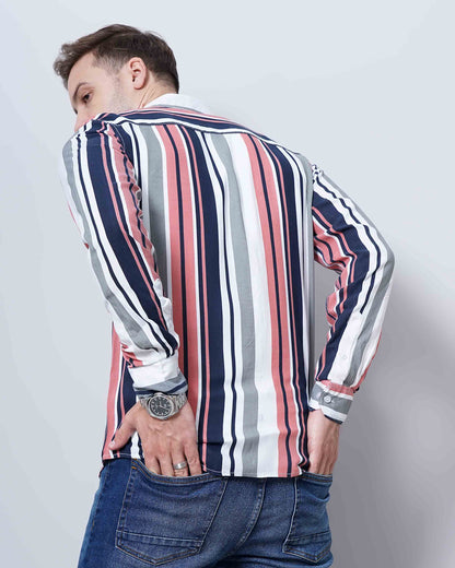 Persian Pink Striped Shirt