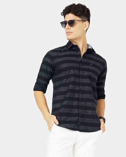 Black Stripe Shirt