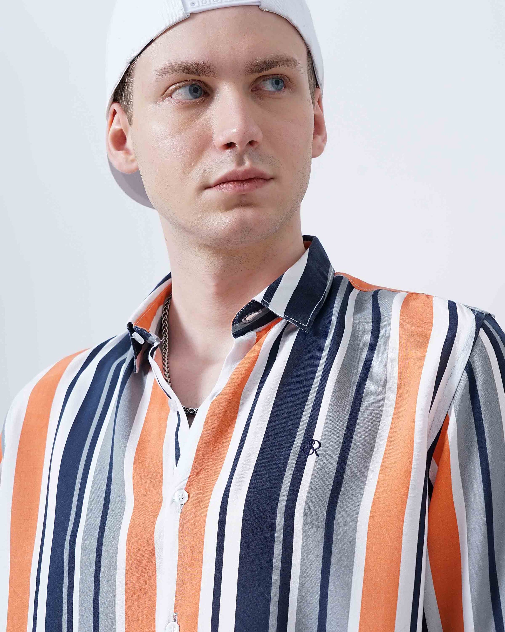 Sunglow Striped Shirt